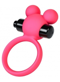 Розовое виброкольцо на пенис A-Toys - A-toys - в Батайске купить с доставкой