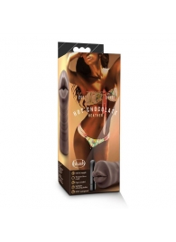 Коричневый мастурбатор-ротик Heather - Blush Novelties - в Батайске купить с доставкой