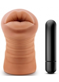 Кофейный мастурбатор-ротик Isabella - Blush Novelties - в Батайске купить с доставкой