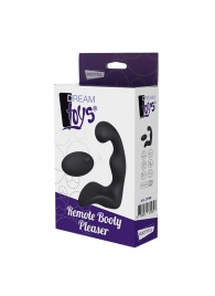 Черный вибромассажер простаты REMOTE BOOTY PLEASER - Dream Toys - в Батайске купить с доставкой