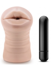 Телесный мастурбатор-ротик Skye - Blush Novelties - в Батайске купить с доставкой
