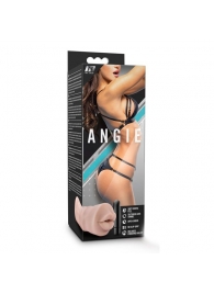 Телесный мастурбатор-ротик Angie - Blush Novelties - в Батайске купить с доставкой