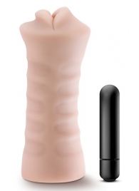 Телесный мастурбатор-ротик Angie - Blush Novelties - в Батайске купить с доставкой