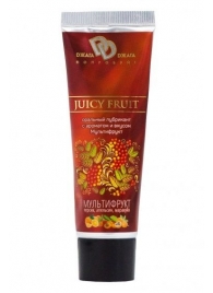Интимный съедобный лубрикант JUICY FRUIT с ароматом фруктов - 30 мл. - БиоМед - купить с доставкой в Батайске