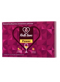 Женский возбудитель мгновенного действия Forte Love Power - 7 ампул (2,5 мл.) - Капиталпродукт - купить с доставкой в Батайске