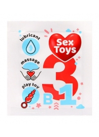 Гель-лубрикант на водной основе Sex Toys - 4 гр. - Биоритм - купить с доставкой в Батайске
