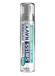 Очищающая пенка для игрушек и тела Swiss Navy Toy   Body Cleaner Foamer - 207 мл. - Swiss navy - купить с доставкой в Батайске