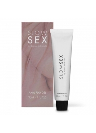 Лубрикант на водной основе Slow Sex Anal Play Gel - 30 мл. - Bijoux Indiscrets - купить с доставкой в Батайске