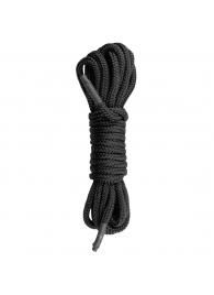 Черная веревка для бондажа Easytoys Bondage Rope - 5 м. - Easy toys - купить с доставкой в Батайске