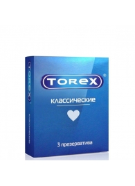 Гладкие презервативы Torex  Классические  - 3 шт. - Torex - купить с доставкой в Батайске