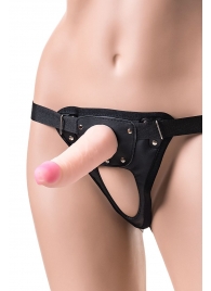 Телесный страпон на трусиках Realstick Jax - 17,9 см. - ToyFa - купить с доставкой в Батайске