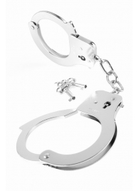 Металлические серебристые наручники Designer Metal Handcuffs - Pipedream - купить с доставкой в Батайске