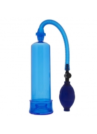 Синяя вакуумная помпа MENZSTUFF PENIS ENLARGER - Dream Toys - в Батайске купить с доставкой