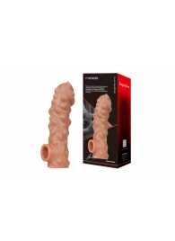 Насадка на фаллос с крупными бугорками EXTREME SLEEVE - 17,6 см. - KOKOS - в Батайске купить с доставкой