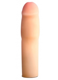 Телесная насадка-удлинитель на пенис PERFORMANCE 1.5INCH COCK XTENDER - 16 см. - Blush Novelties - в Батайске купить с доставкой