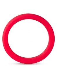 Красное эрекционное кольцо Silicone Go Pro Cock Ring - Blush Novelties - в Батайске купить с доставкой