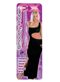 Двухсторонний анальный стимулятор - 20 см. - Seven Creations