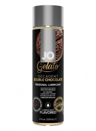 Лубрикант с ароматом шоколада JO GELATO DECADENT DOUBLE CHOCOLATE - 120 мл. - System JO - купить с доставкой в Батайске