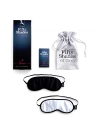 Набор из двух масок на глаза Soft Blindfold Twin Pack - Fifty Shades of Grey - купить с доставкой в Батайске