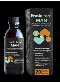 Мужской биогенный концентрат для усиления эрекции Erotic hard Man - 250 мл. - Erotic Hard - купить с доставкой в Батайске