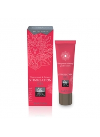 Возбуждающий интимный гель для двоих STIMULATION GEL Pomegranate   Nutmeg - 30 мл. - Shiatsu - купить с доставкой в Батайске