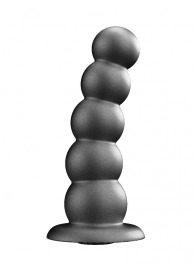 Черная насадка-плаг на харнесс PLATINUM 9 - 24 см. - LOVETOY (А-Полимер) - купить с доставкой в Батайске