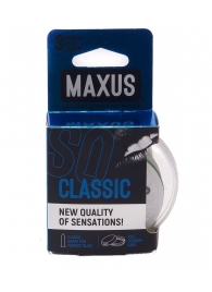 Классические презервативы в пластиковом кейсе MAXUS Classic - 3 шт. - Maxus - купить с доставкой в Батайске