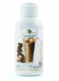 Интимный гель-смазка JUICY FRUIT с ароматом молочного шоколада - 100 мл. - БиоМед - купить с доставкой в Батайске