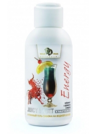 Интимный гель-смазка JUICY FRUIT с ароматом энергетика - 100 мл. - БиоМед - купить с доставкой в Батайске