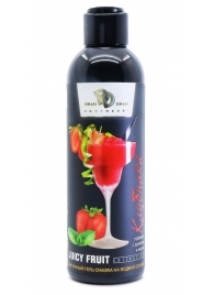 Интимный гель-смазка JUICY FRUIT с ароматом клубники - 200 мл. - БиоМед - купить с доставкой в Батайске
