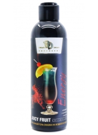 Интимный гель-смазка JUICY FRUIT с ароматом энергетика - 200 мл. - БиоМед - купить с доставкой в Батайске