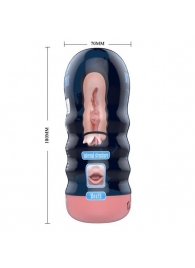 Мастурбатор-ротик Vacuum Cup Masturbator - Baile - в Батайске купить с доставкой