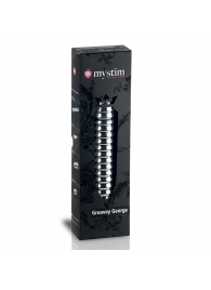 Рельефный фаллос для интенсивного электросекса Groovey George - 20 см. - MyStim - купить с доставкой в Батайске