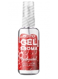 Интимный лубрикант EGZO AROMA с ароматом клубники - 50 мл. - EGZO - купить с доставкой в Батайске