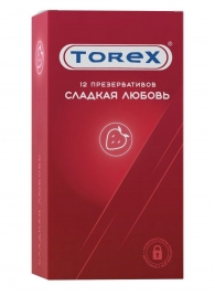 Презервативы Torex  Сладкая любовь  с ароматом клубники - 12 шт. - Torex - купить с доставкой в Батайске