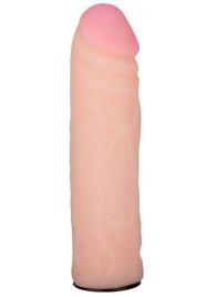 Пояс-трусики с насадкой Glamour Silver - 15,5 см. - LOVETOY (А-Полимер) - купить с доставкой в Батайске