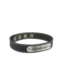 Чокер с белой строчкой Good Girl - Sitabella - купить с доставкой в Батайске