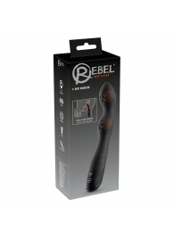 Черный вибромассажер простаты P-Spot - 23,5 см. - Orion - в Батайске купить с доставкой