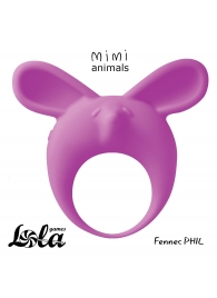 Фиолетовое эрекционное кольцо Fennec Phil - Lola Games - в Батайске купить с доставкой