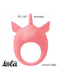 Оранжевое эрекционное кольцо Unicorn Alfie - Lola Games - в Батайске купить с доставкой