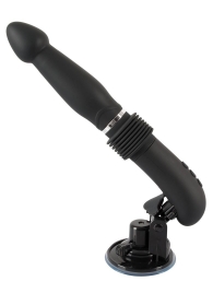 Черная секс-машина с поступательными движениями Fucking Machine - Orion - купить с доставкой в Батайске