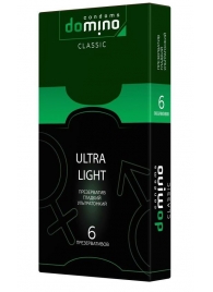 Супертонкие презервативы DOMINO Ultra Light - 6 шт. - Domino - купить с доставкой в Батайске