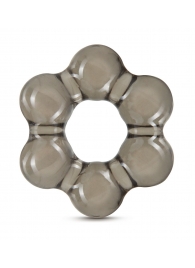 Дымчатое эрекционное кольцо Stay Hard Thick Bead Cock Ring - Blush Novelties - в Батайске купить с доставкой