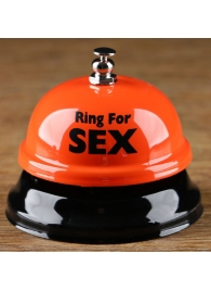 Настольный звонок RING FOR SEX - Сима-Ленд - купить с доставкой в Батайске