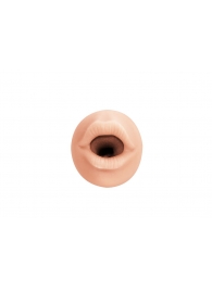 Телесный мастурбатор-ротик Sweet Lips - Lola Games - в Батайске купить с доставкой