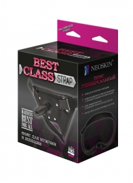 Черный пояс для насадок BEST CLASS STRAP - LOVETOY (А-Полимер) - купить с доставкой в Батайске