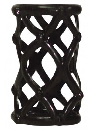 Чёрная насадка-сетка на пенис Orgasmus Wunder - Orion - в Батайске купить с доставкой