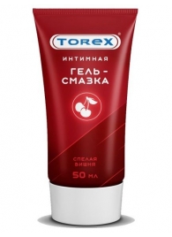 Смазка на водной основе TOREX  Спелая вишня  - 50 мл. - Torex - купить с доставкой в Батайске