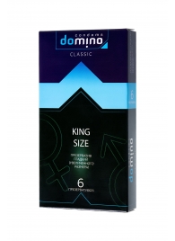 Презервативы увеличенного размера DOMINO Classic King size - 6 шт. - Domino - купить с доставкой в Батайске