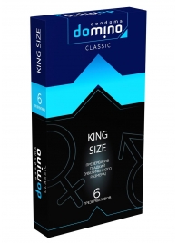Презервативы увеличенного размера DOMINO Classic King size - 6 шт. - Domino - купить с доставкой в Батайске